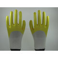 Nh001 Nitrile Half Coated Protective Gloves